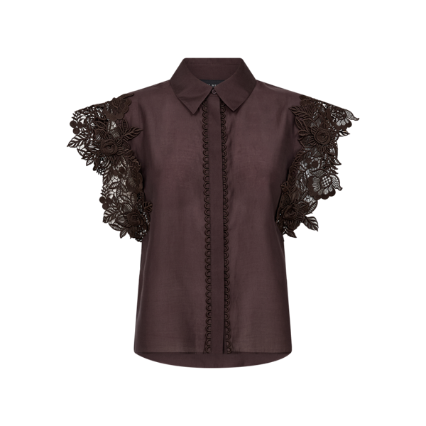 COPENHAGEN MUSE - MOLLY BLUSE MULCH