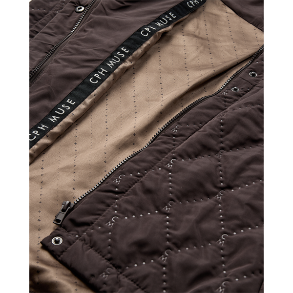 COPENHAGEN MUSE - NET CAPE MULCH