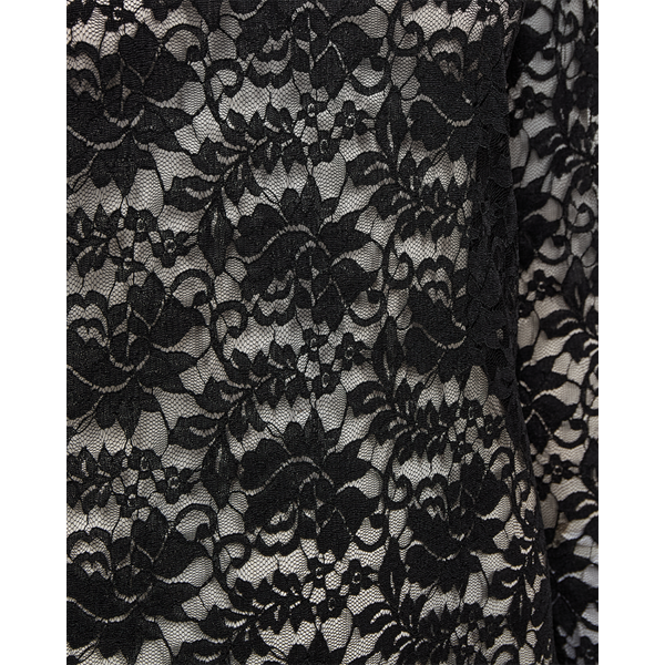 FREEQUENT - SALDO LACE BLUSE SORT