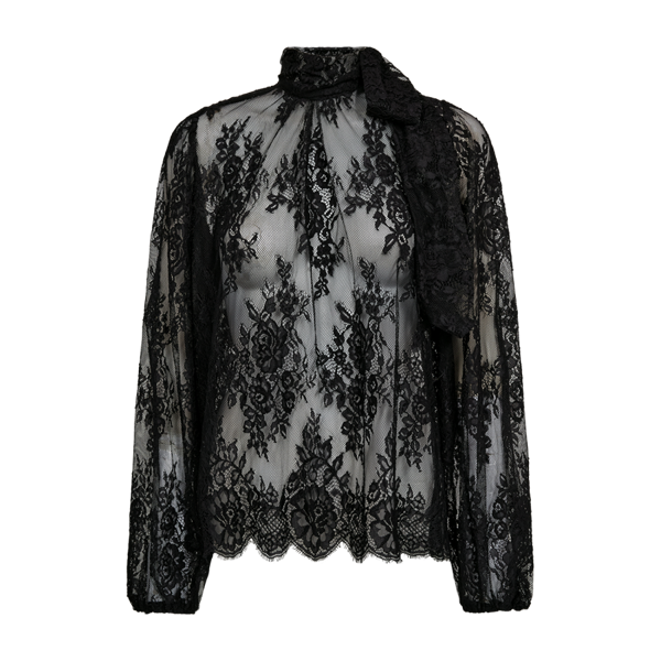 FREEQUENT - CAVA BLONDE BLUSE SORT