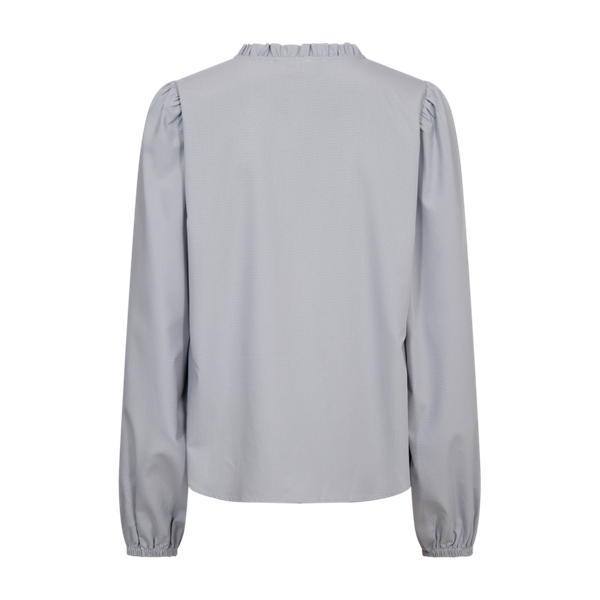 FREEQUENT - FRIVA BLUSE OFF WHITE/SORT