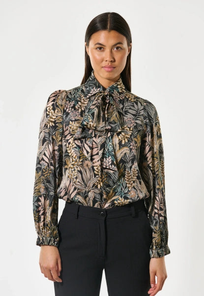 DEA KUDIBAL - KIKKI BLUSE SENCHA BLACK