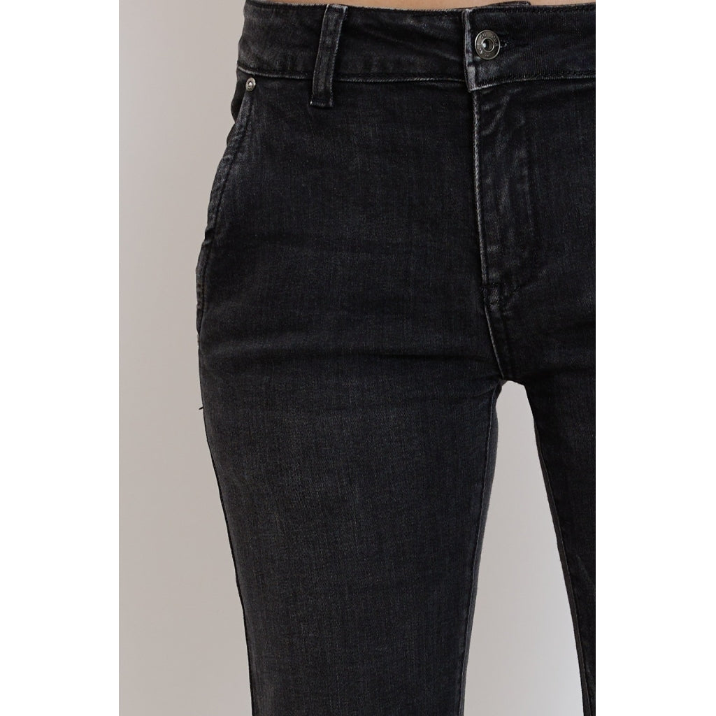 MARTA - JEANS MED FLARE SORT