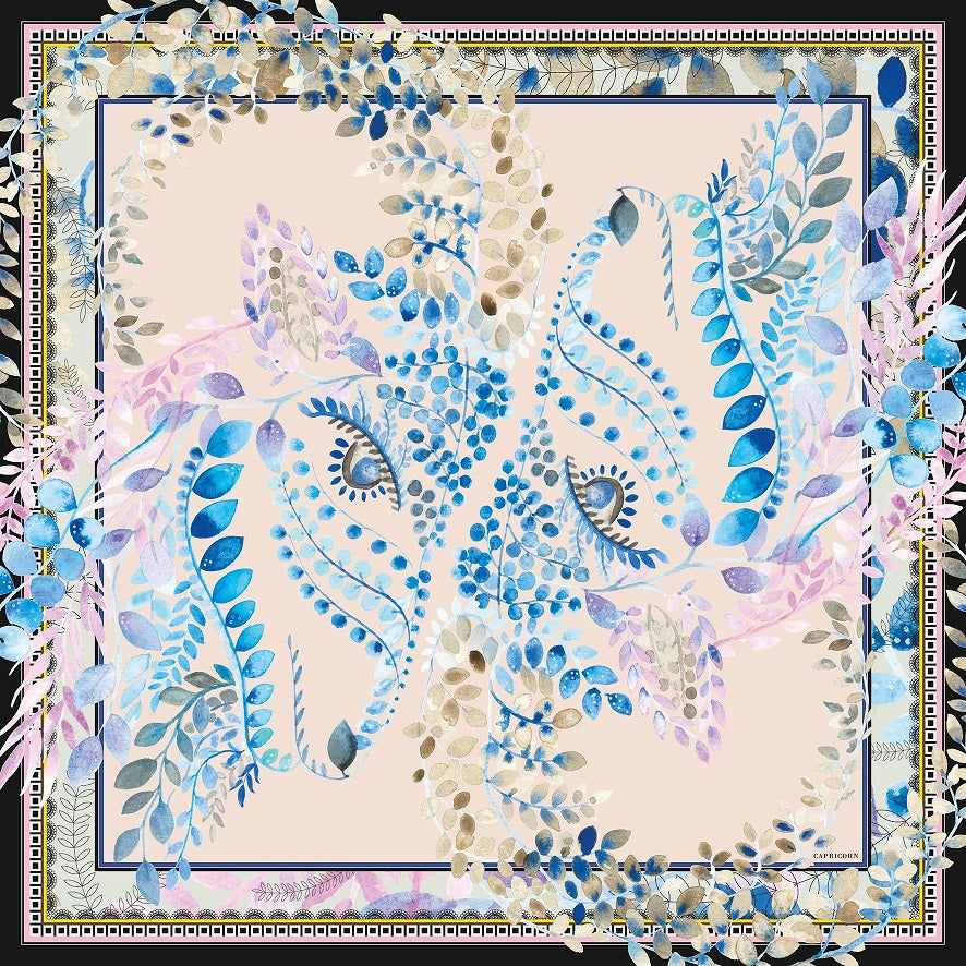 BELLA & VOSS - SILKETØRKLÆDE STENBUKKEN