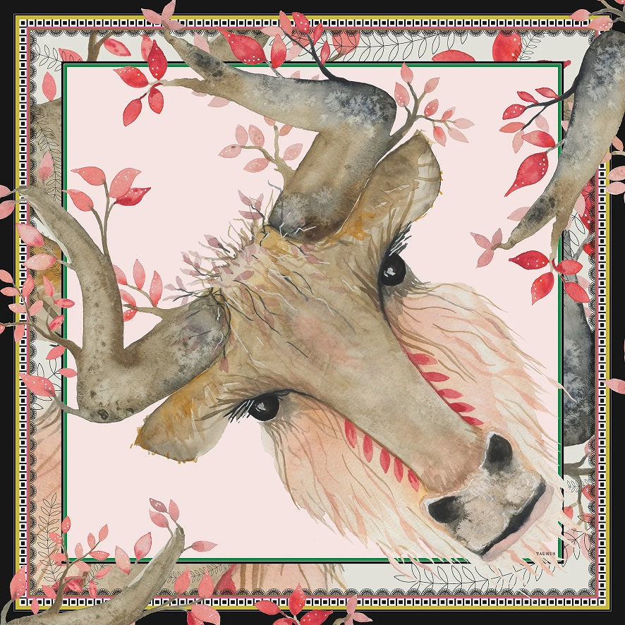 BELLA & VOSS - SILKETØRKLÆDE TYREN