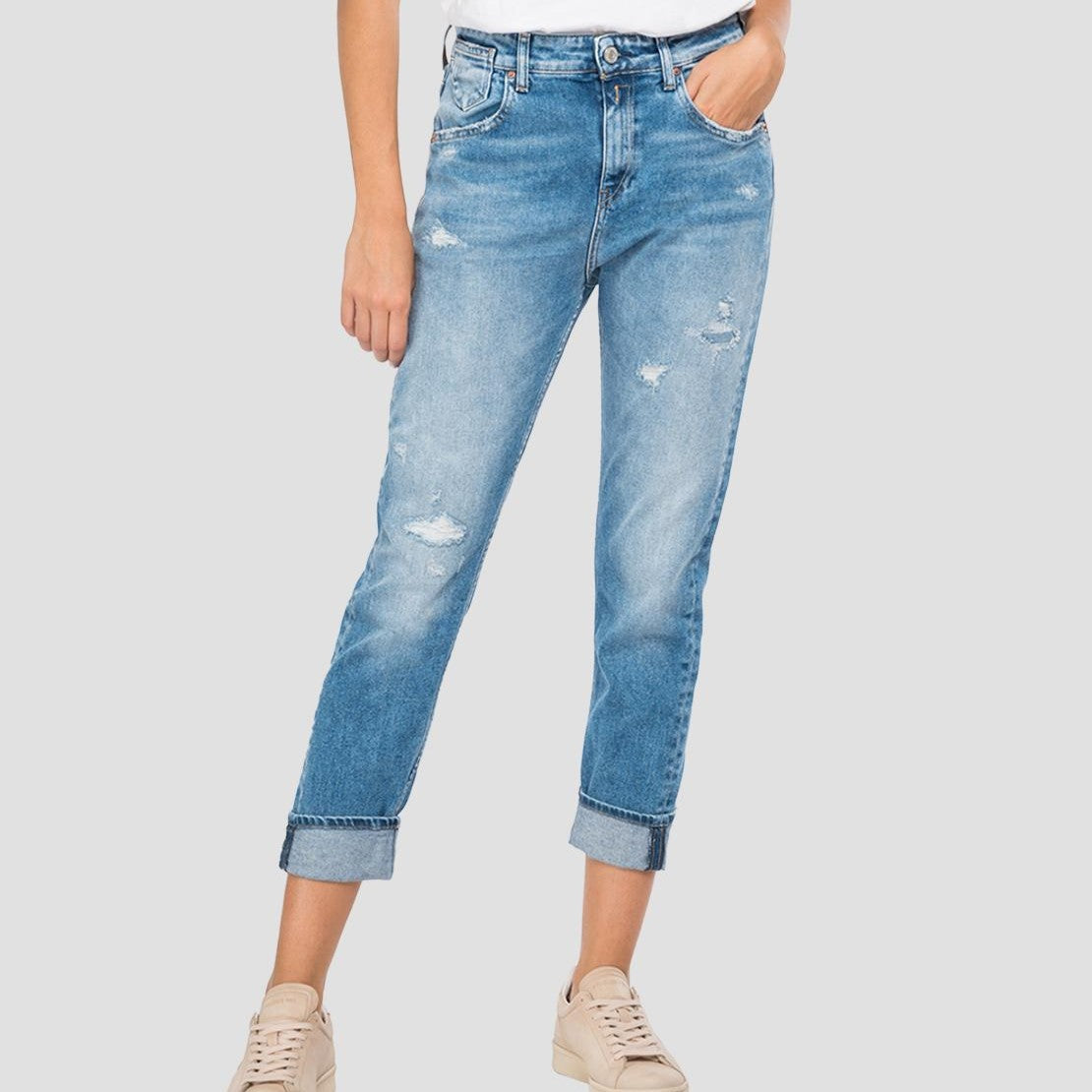 REPLAY - MARTY JEANS BROKEN AND REPAIR