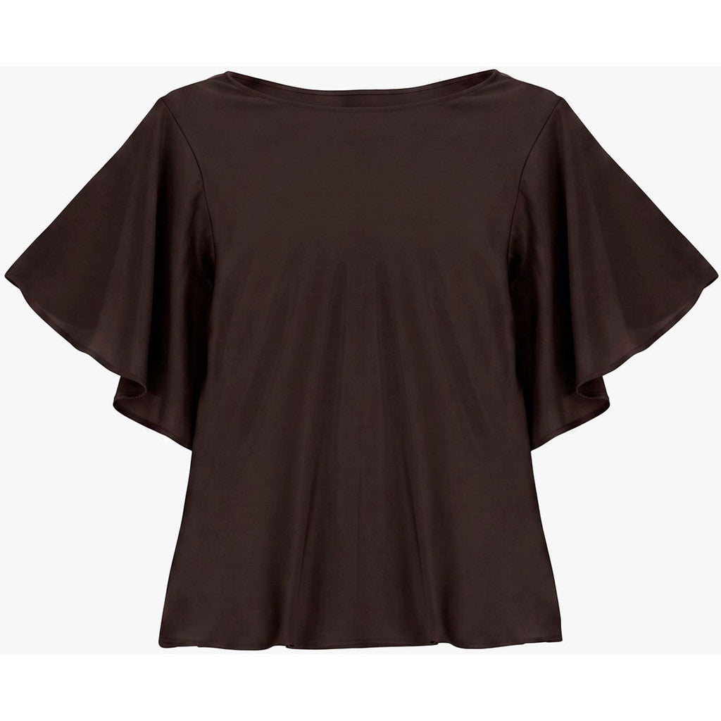 IMPERIAL - TAO7 BLUSE DARK COFFEE