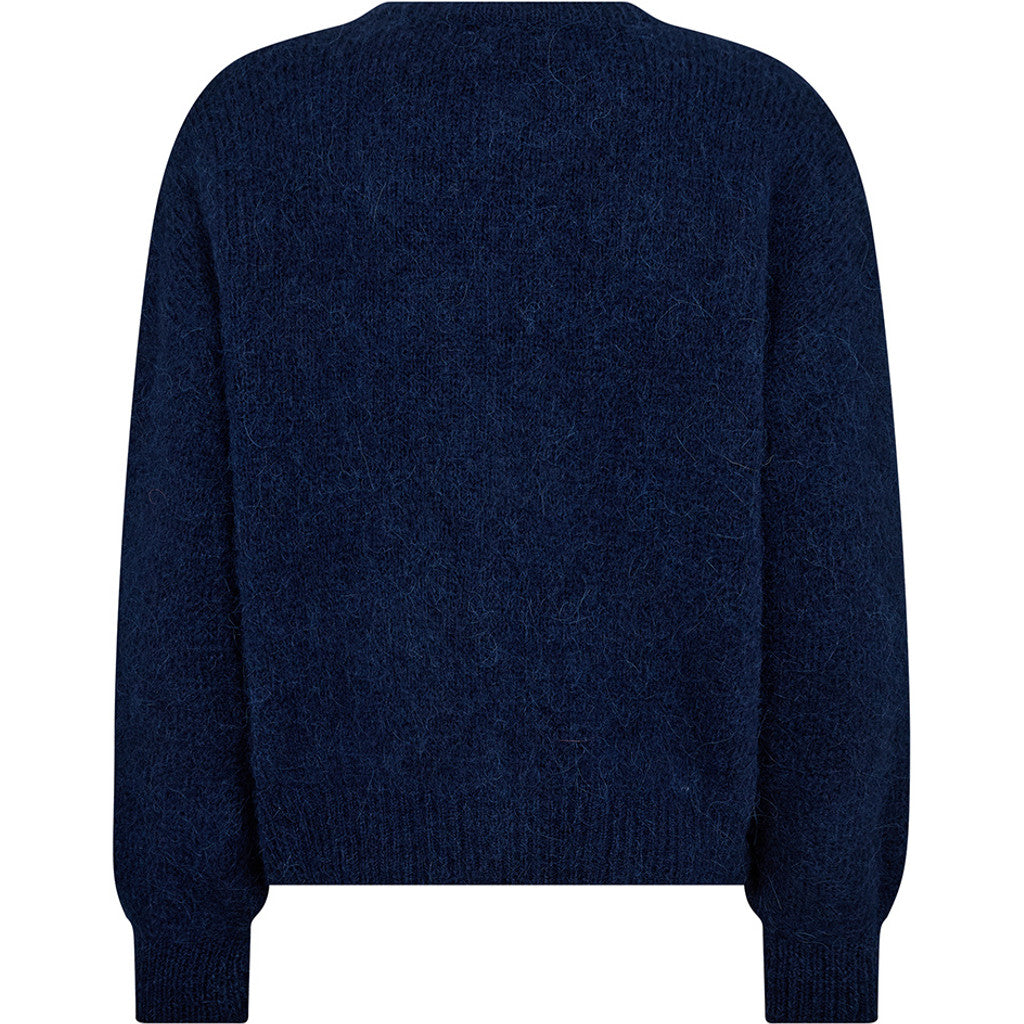 DEPECHE - SARAH CARDIGAN MARINE