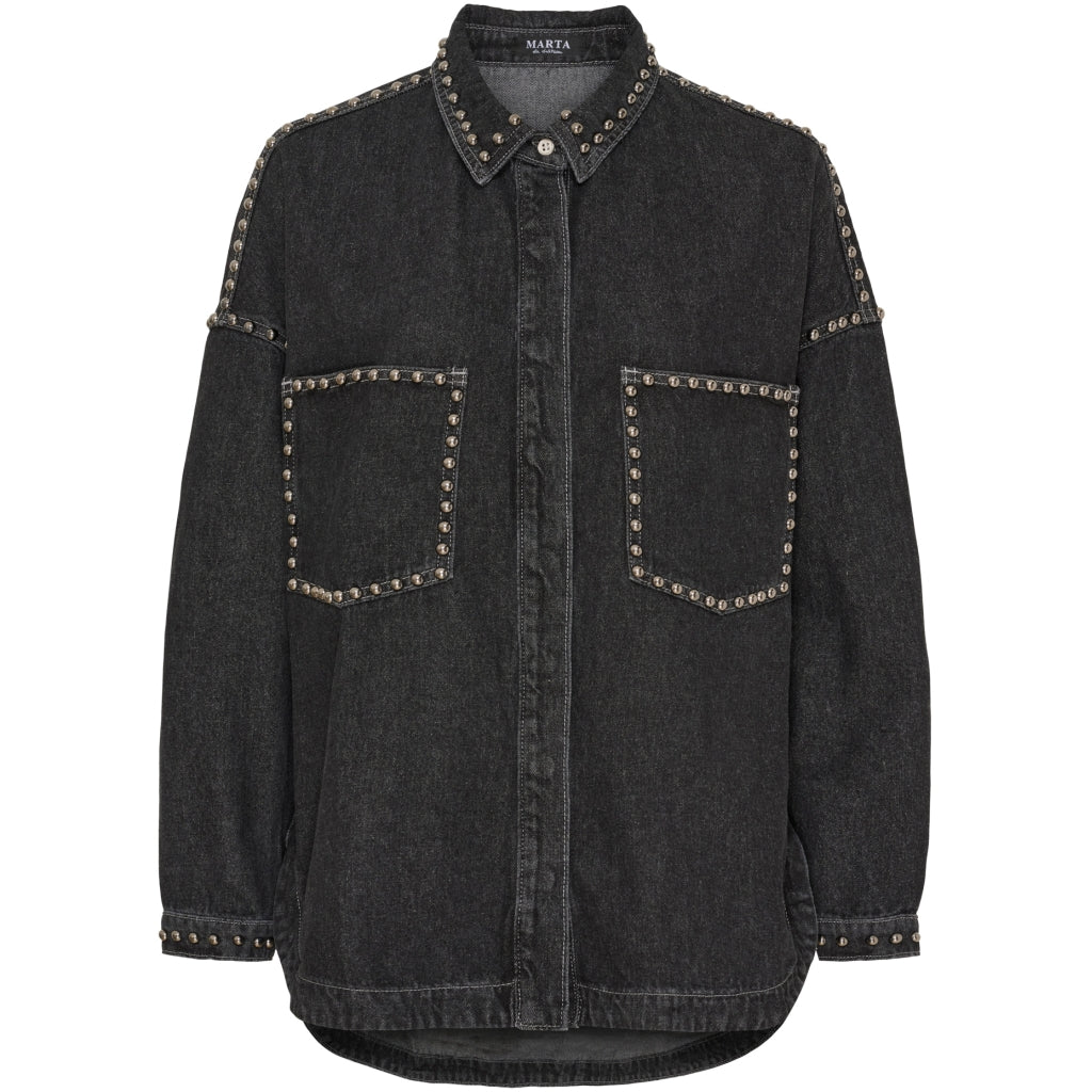 MARTA - EILA DENIMSKJORTE GREY