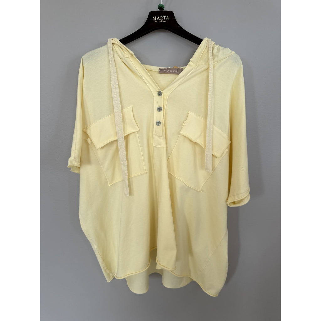 MARTA - THALINA BLUSE BUTTER YELLOW