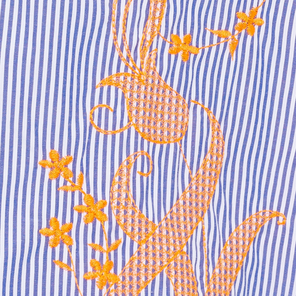 MARTA - BROOKE BLUSE JEANS STRIPE