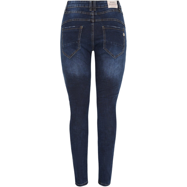 MARTA - METTE JEANS BLÅ DENIM