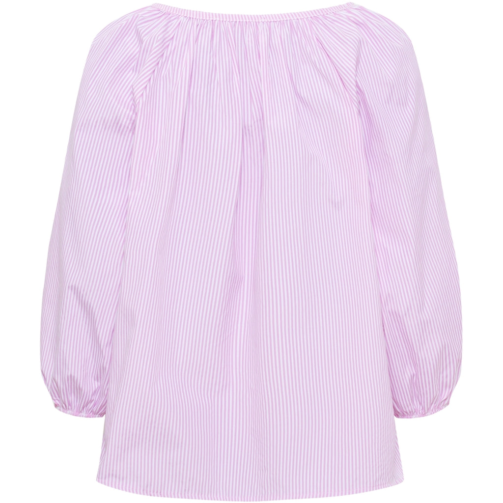 MARTA - BROOKE BLUSE PINK STRIPE