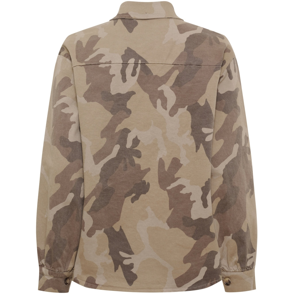MARTA - MOONSTONE JAKKE BEIGE CAMO