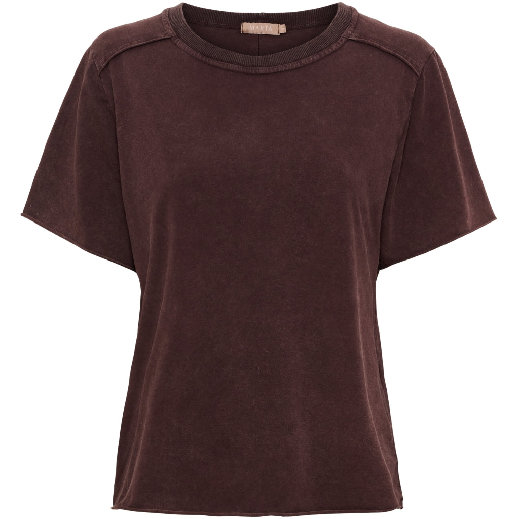 MARTA - ALOUETTE T-SHIRT BORDEAUX
