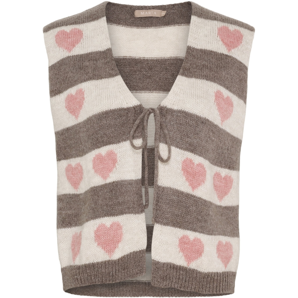 MARTA - PHOENIX STRIK VEST OLD ROSE