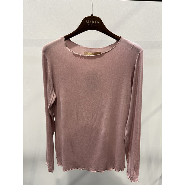 MARTA - LEONORA T-SHIRT ROSE ANTIQUE
