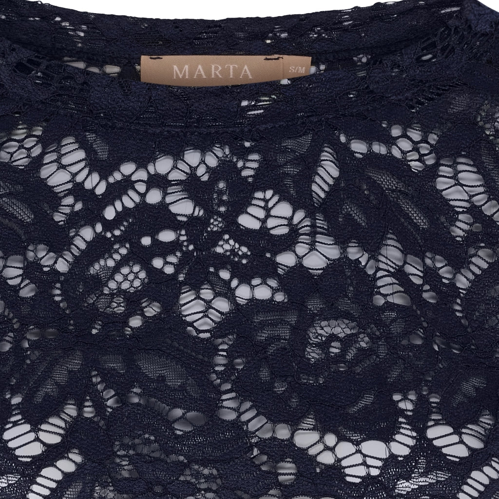 MARTA - MILLEY LS TEE NAVY