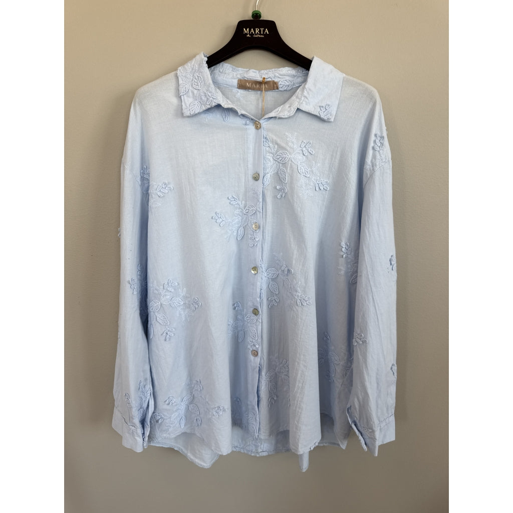 MARTA - BLAIR SHIRT CIELO