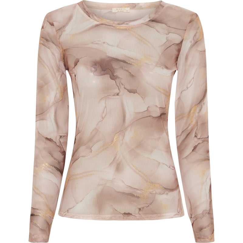 MARTA - NINA NESH BLUSE BEIGE