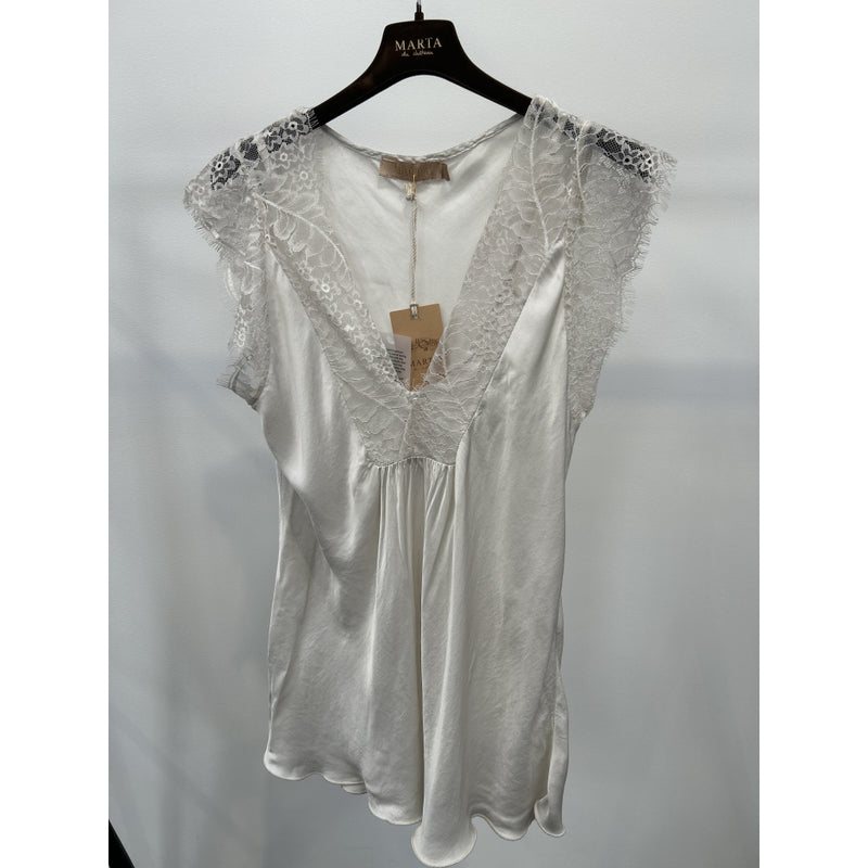 MARTA - BLONDE BLUSE BEIGE