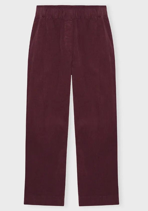 MOSHI MOSHI - CELESTE CORD BUKSER BURGUNDY