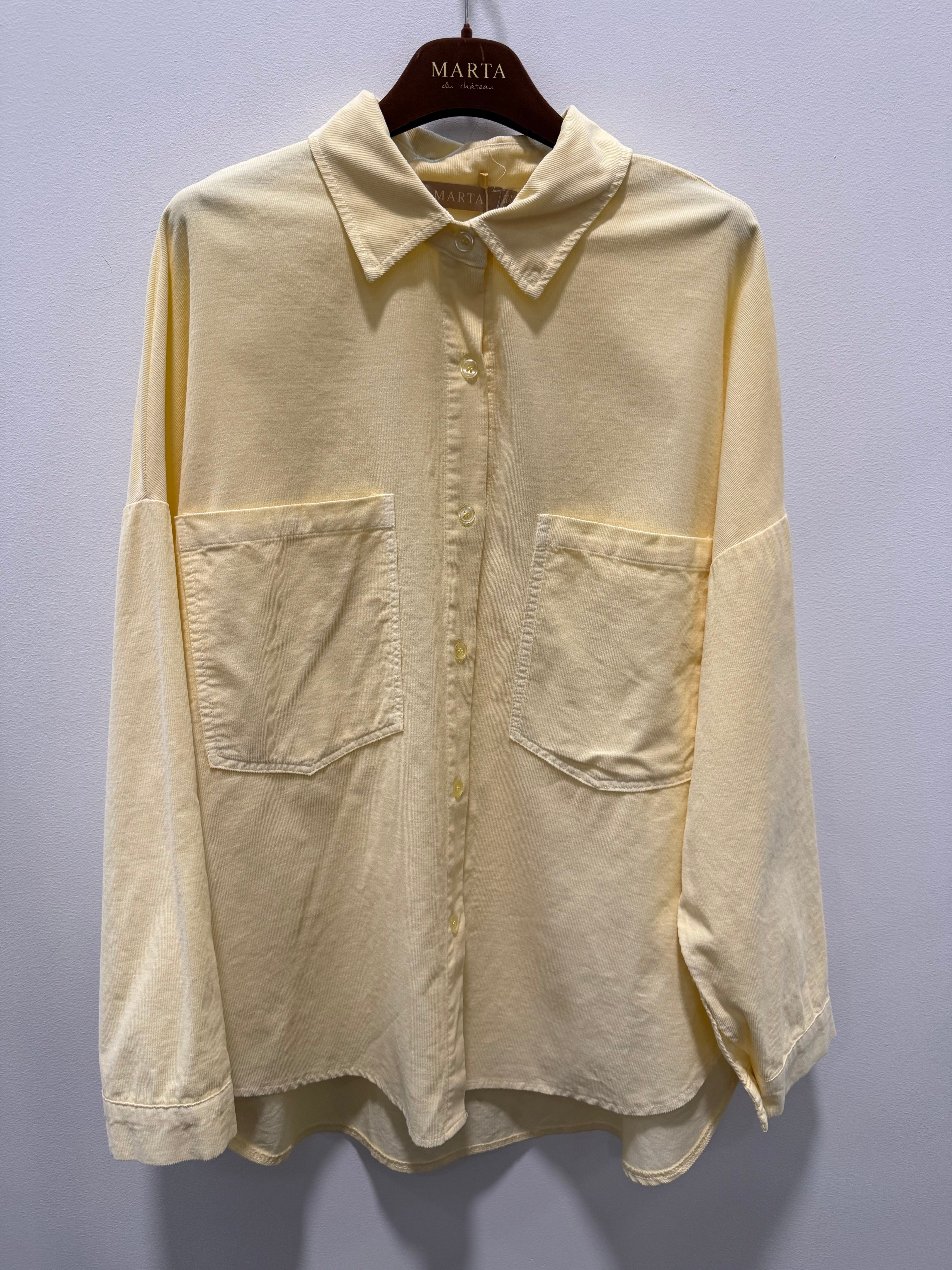 MARTA - COLINE FLØJLS SKJORTE YELLOW