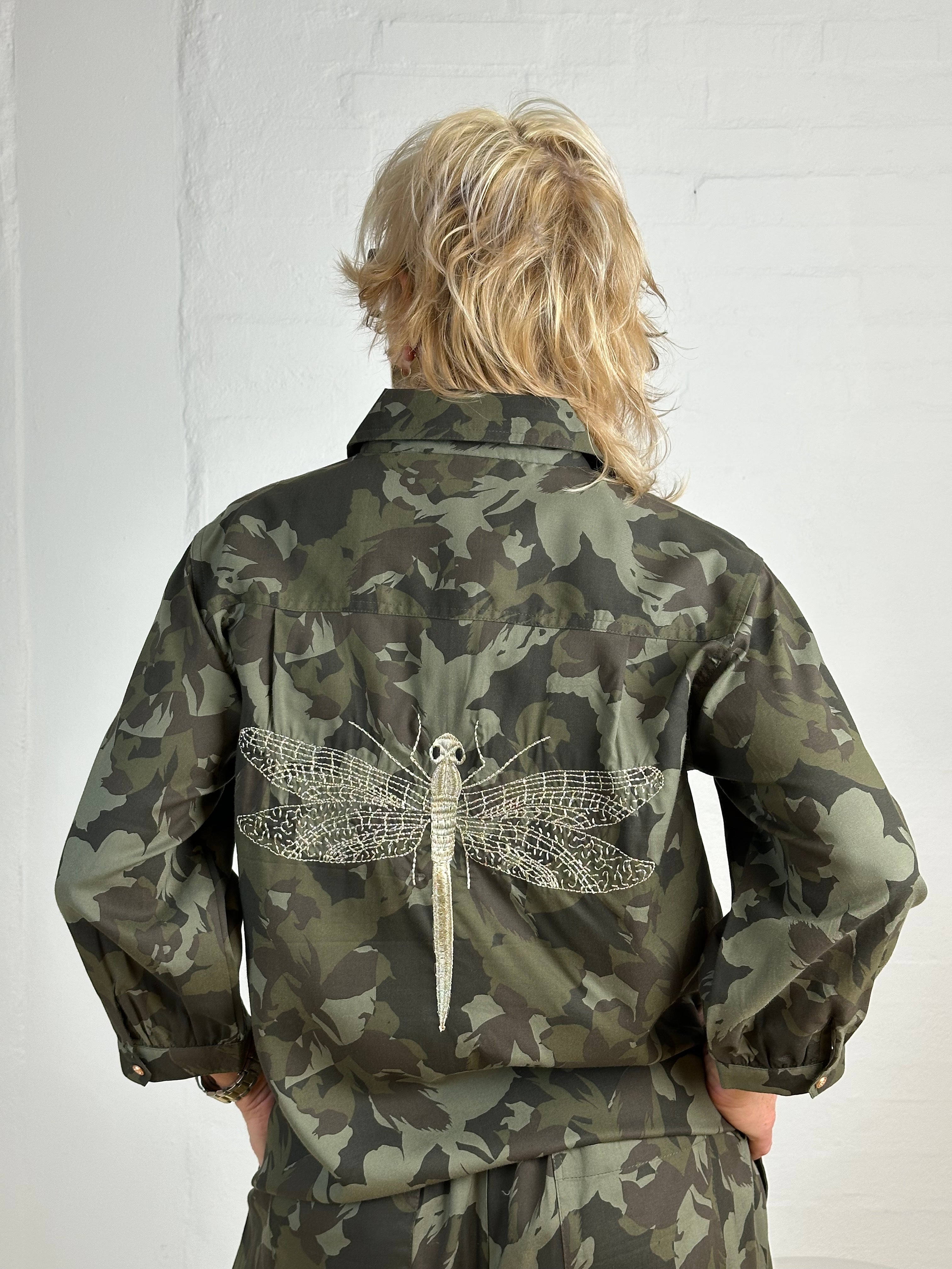 GASPAR - OSLO CAMO BLUSE