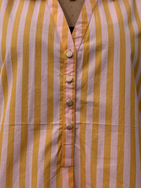GASPAR - MUMBAI POPLIN KJOLE ROSE