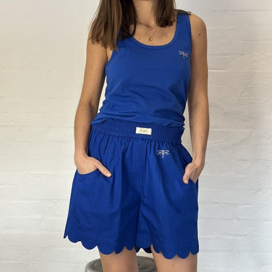 GASPAR - HONOLULU SHORTS ROYAL BLUE