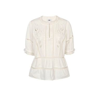 MOLIIN - SCARLETTE BLUSE WHITE