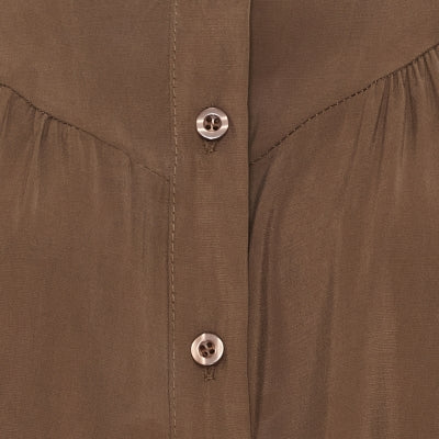 MARTA - MELODIE BLUSE BROWN