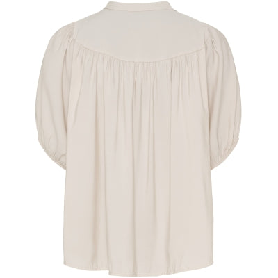 MARTA - MELODIE BLUSE DARK BEIGE