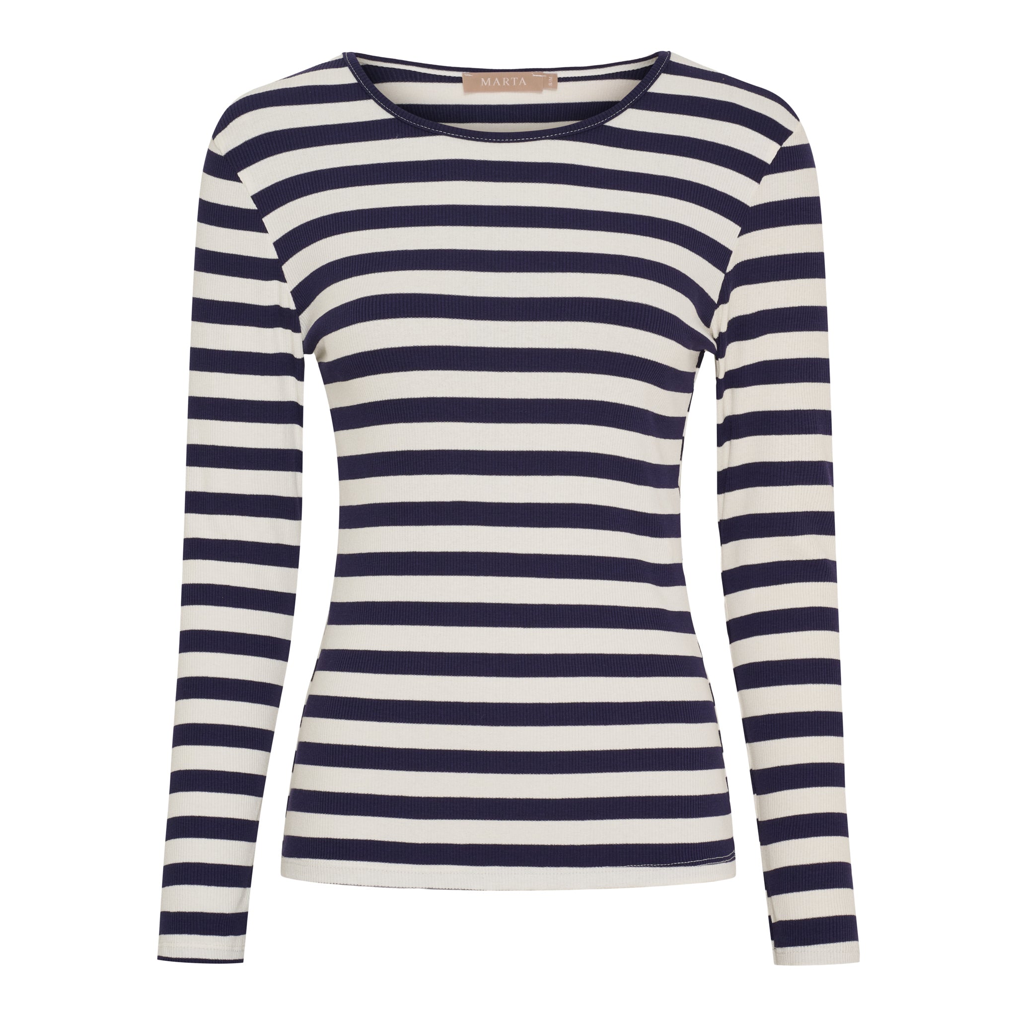 MARTA - BEGONIA LS BLUSE NAVY