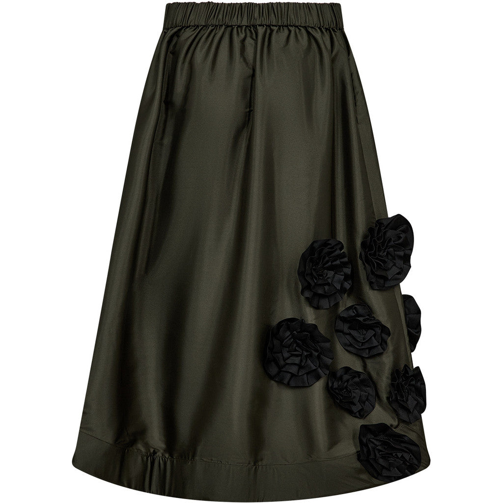 ATELIER TAKTIL - SKYE NEDERDEL HUNTER GREEN