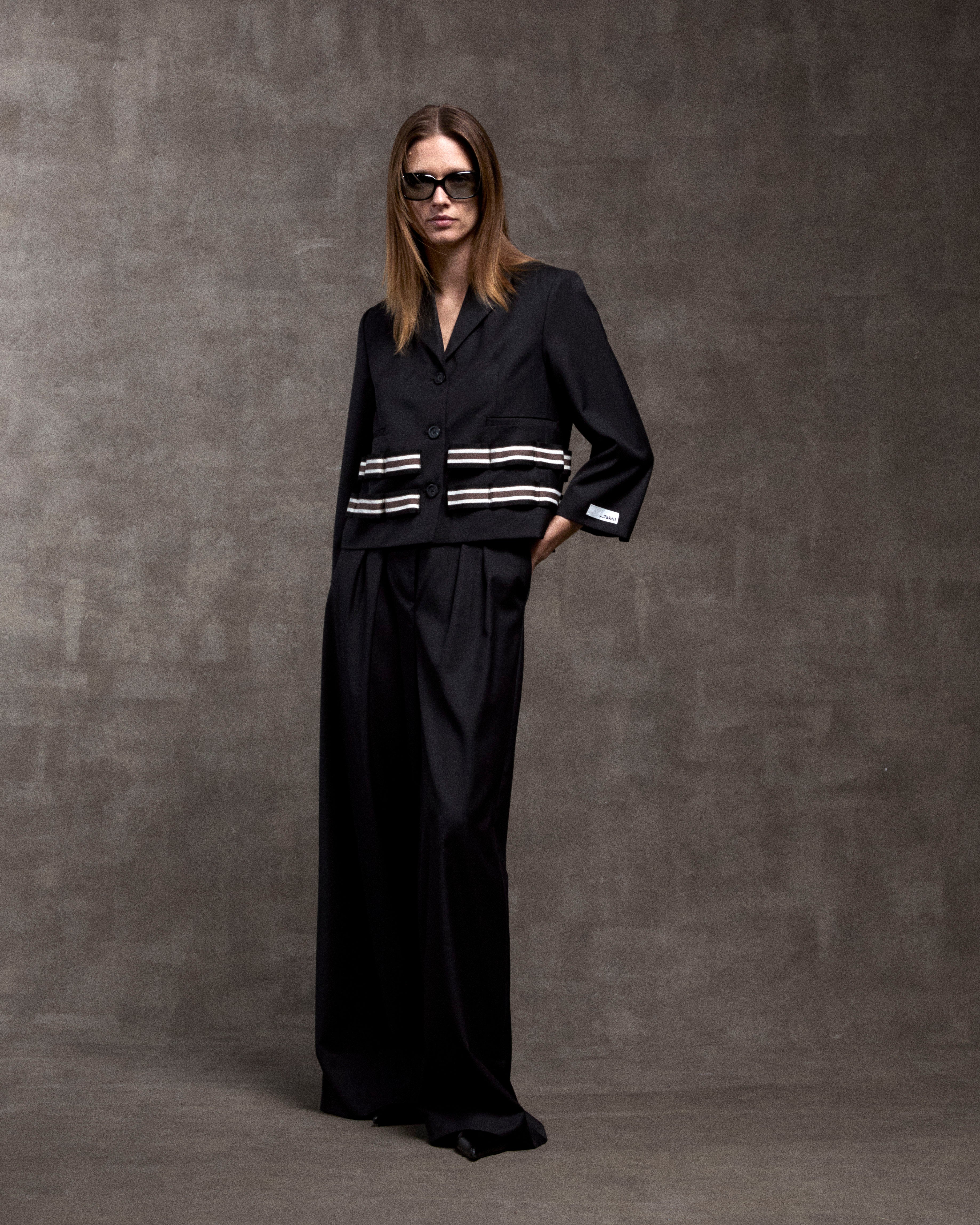 ATELIER TAKTIL - GRACE TAILOR BUKSER SORT