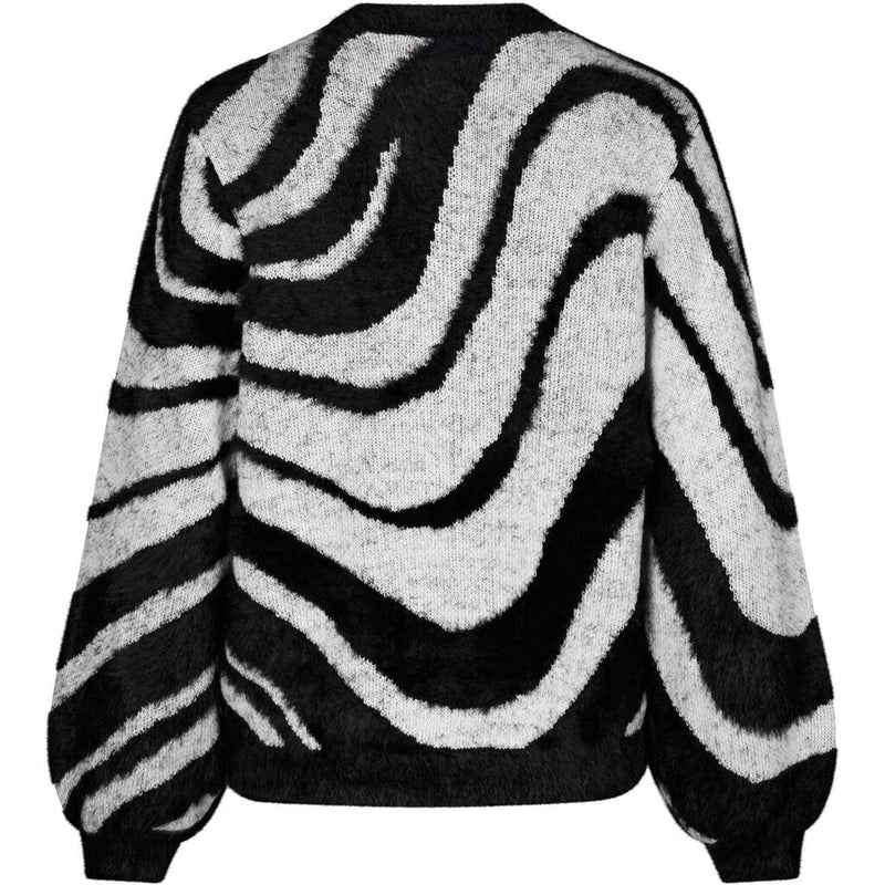 CRÂS - ANGELA PULLOVER SWIRL BLACK