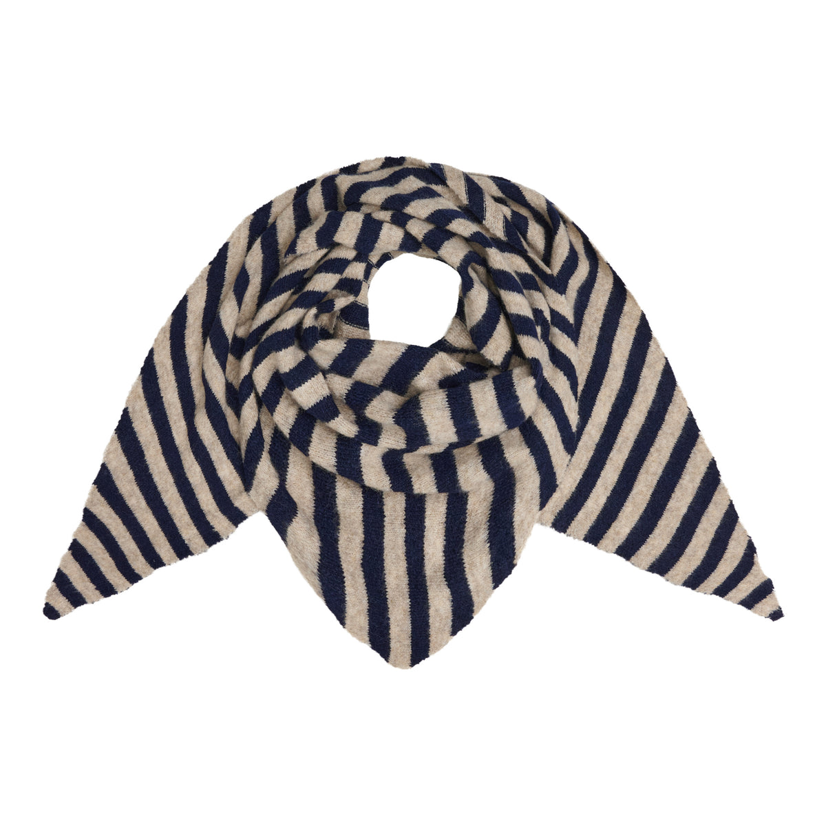 MARTA - KITTE TØRKLÆDE NAVY/ TAUPE