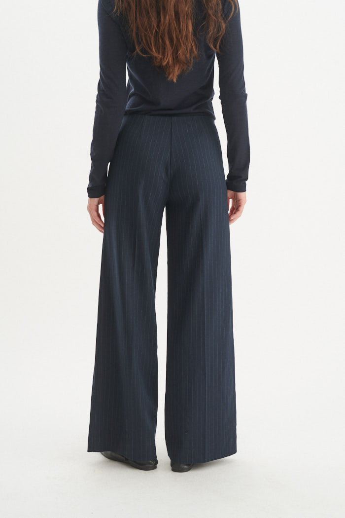 BASIC APPAREL - MARI PANTS SKY CAPTION