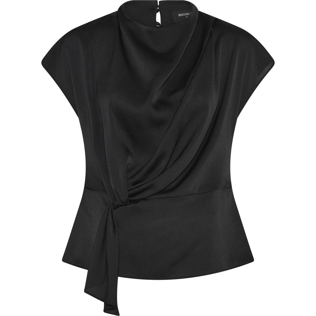 BRUUNS BAZAAR - TINJA BLUSE SORT