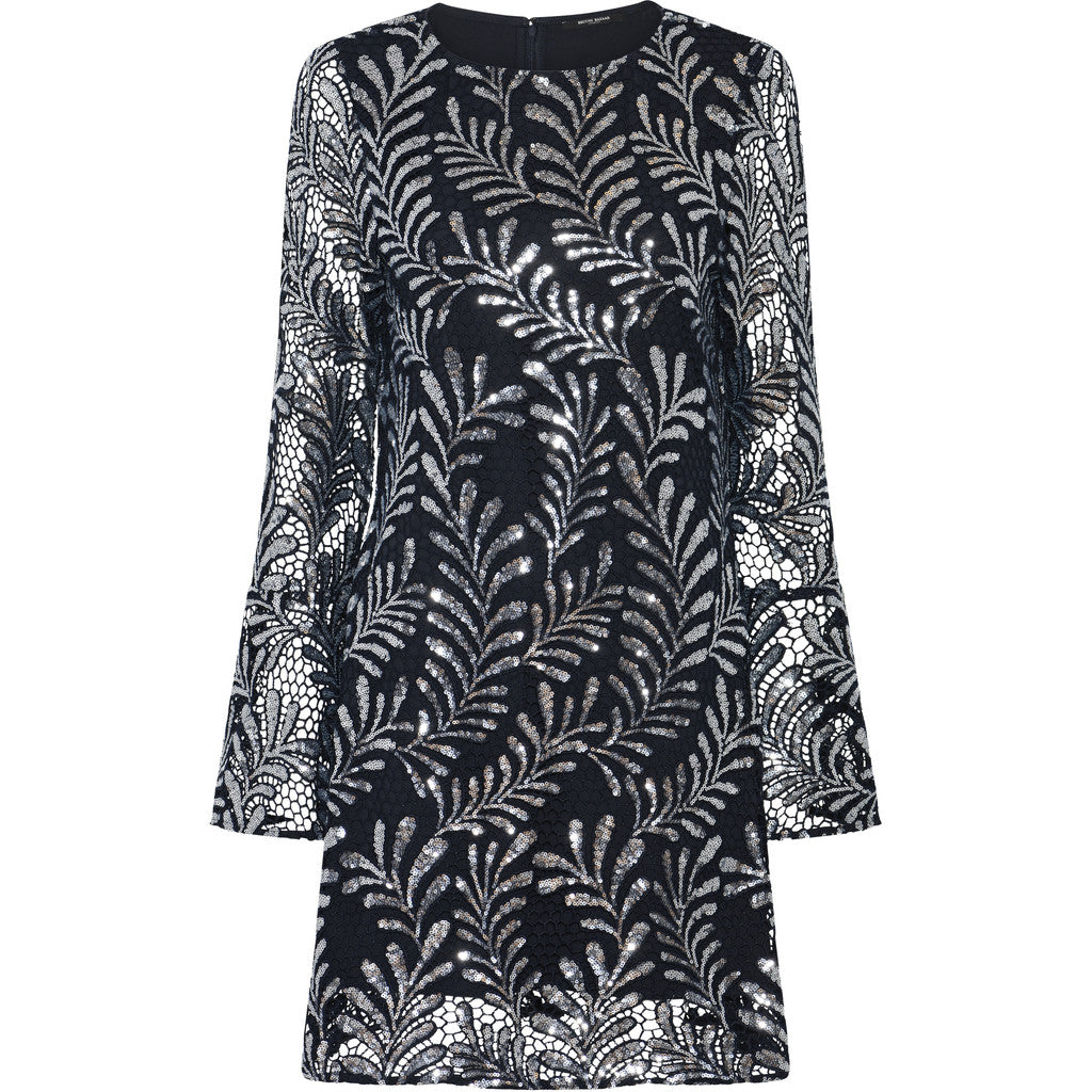 BRUUNS BAZAAR - XIA KJOLE DARK BLUE SILVER