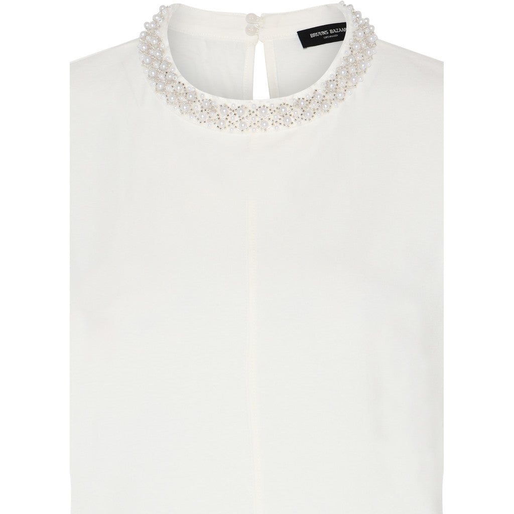 BRUUNS BAZAAR - VERENA BLUSE HVID