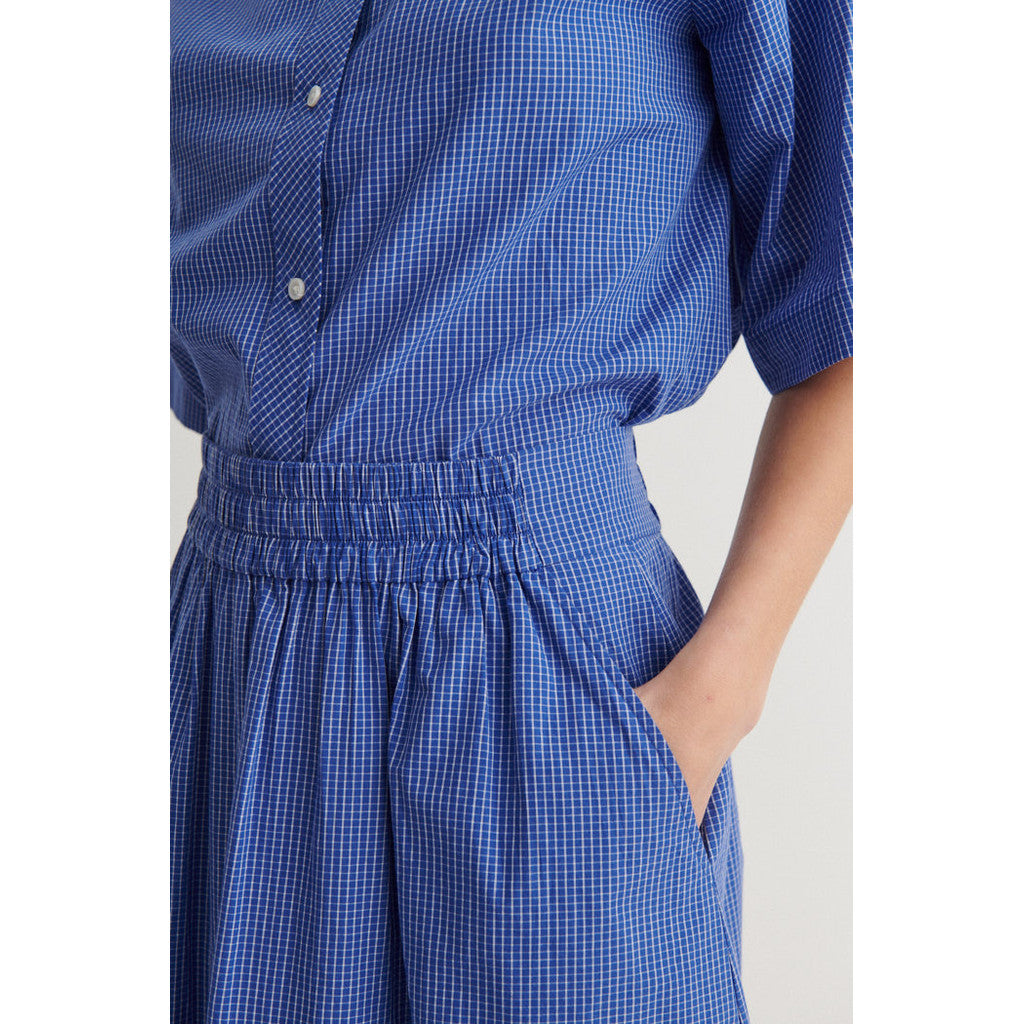 BASIC APPAREL - CHANE NEDERDEL SOLIDATE BLUE