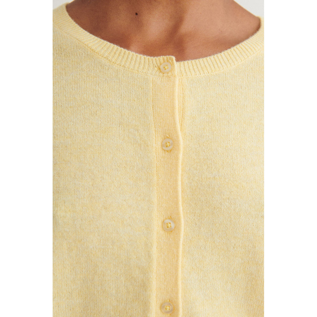 BASIC APPAREL - SELEM CARDIGAN SUNLIGHT
