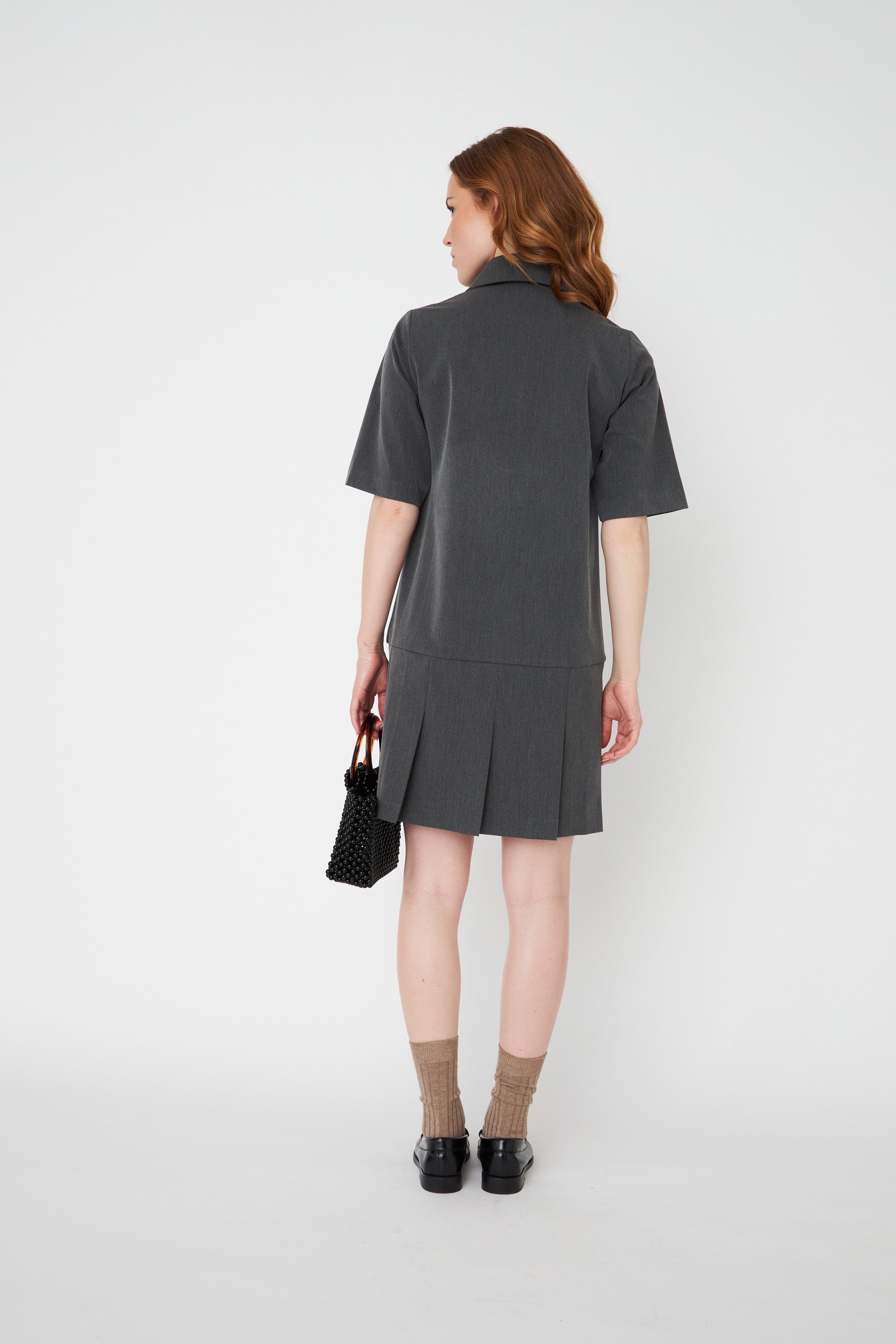 CRÂS - TEEGAN KJOLE DARK GREY