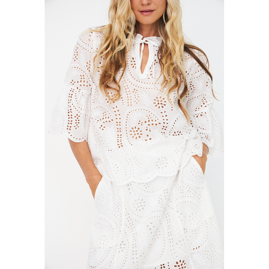 CRAS - BRIZA BLUSE WHITE