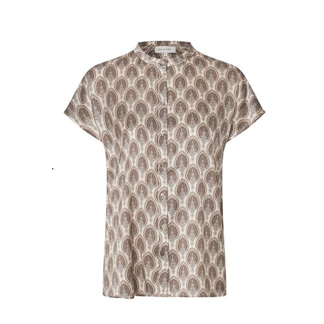 DEA KUDIBAL - VIDA BLUSE CONIFER TAUPE
