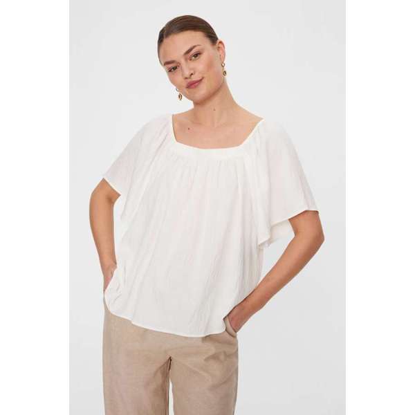 FREEQUENT - ALLY BLUSE OFF WHITE