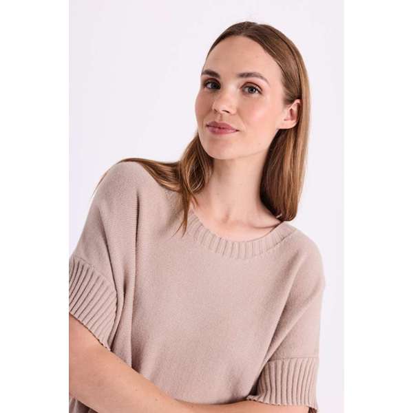 FREEQUENT - VISIT PULLOVER SILVER MINK MELANGE