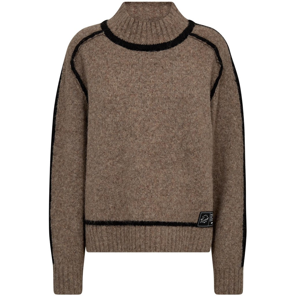HAUTE L'AMITE - TOBY HEM LINE STRIK WALNUT